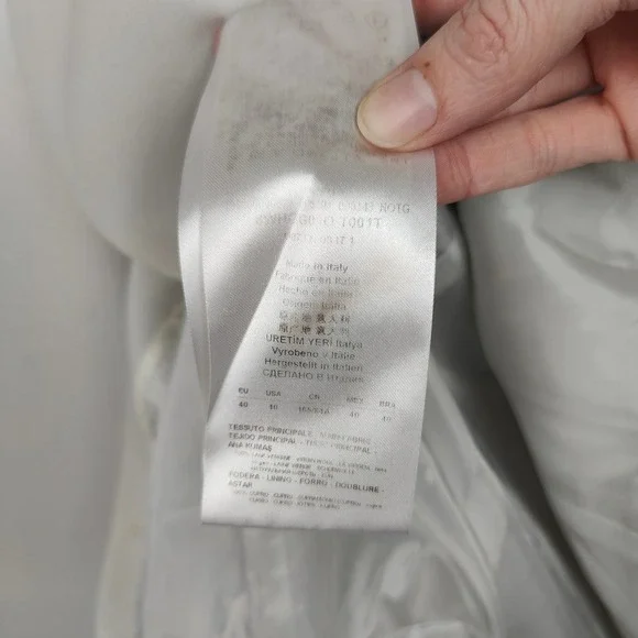 Giorgio Armani Cream White Blazer - Picture 11 of 13